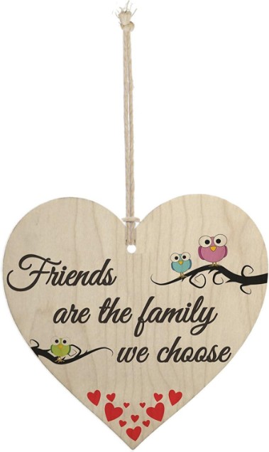 Picture of Friends are the family we choose.